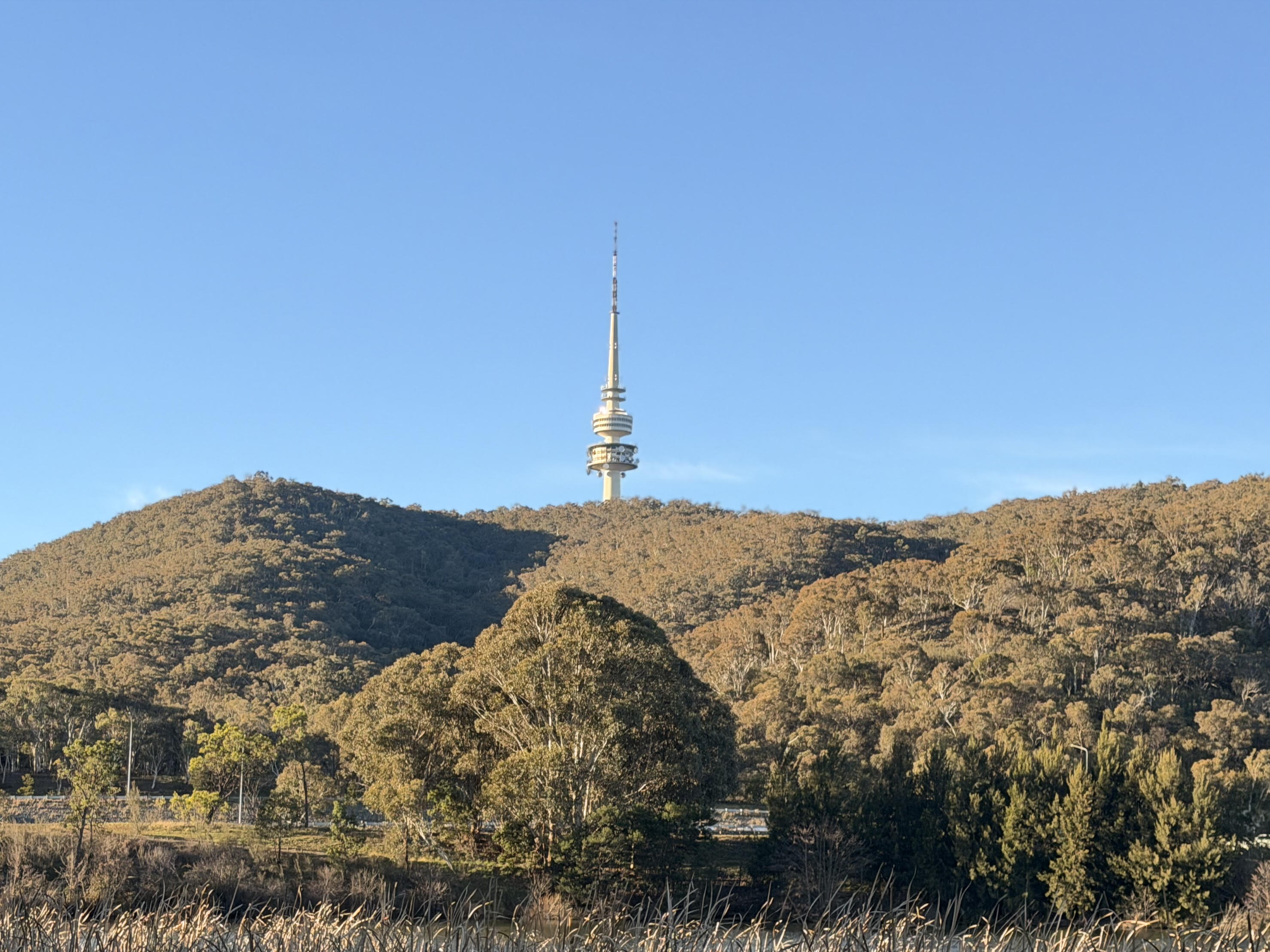 Songlines Suite view toward Telstra Tower and Black Mountain